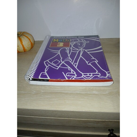 Math 3 Reviews Answer Key Book BJU Press 3rd Edition For 3rd Grade Sealed - Picture 5 of 11